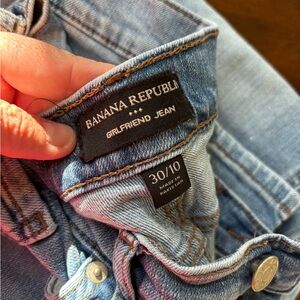 Banana Republic Denim Girlfriend Jeans